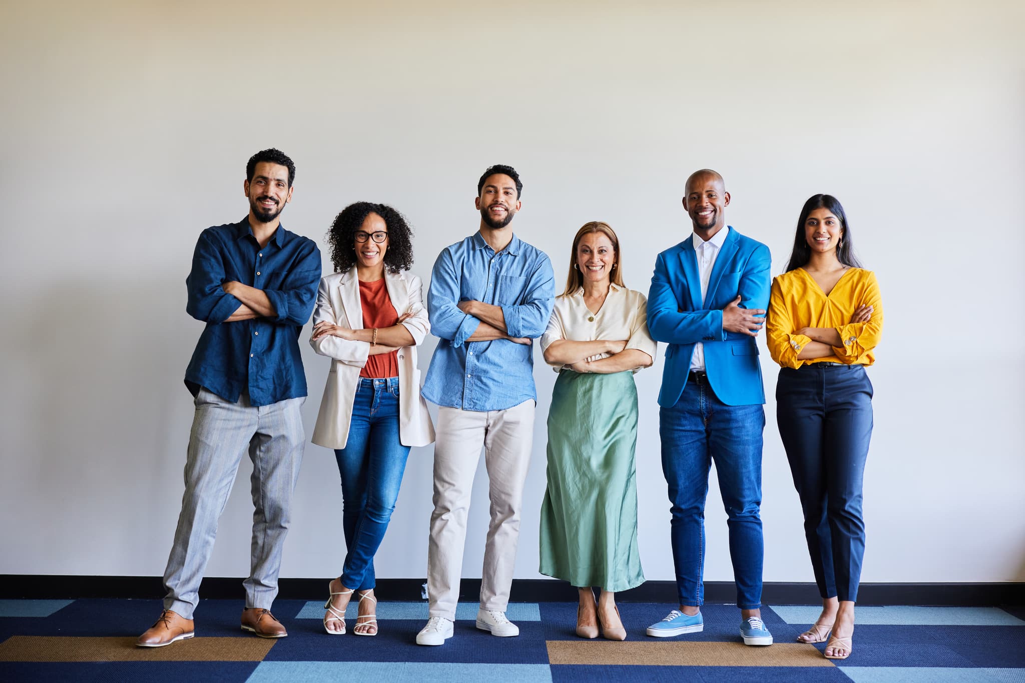 Diverse community members